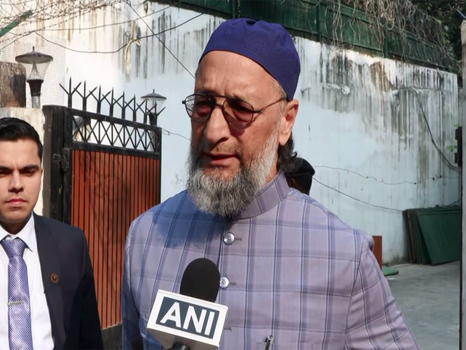 Hyderabad MP and AIMIM chief Asaduddin Owaisi (Photo/ANI)