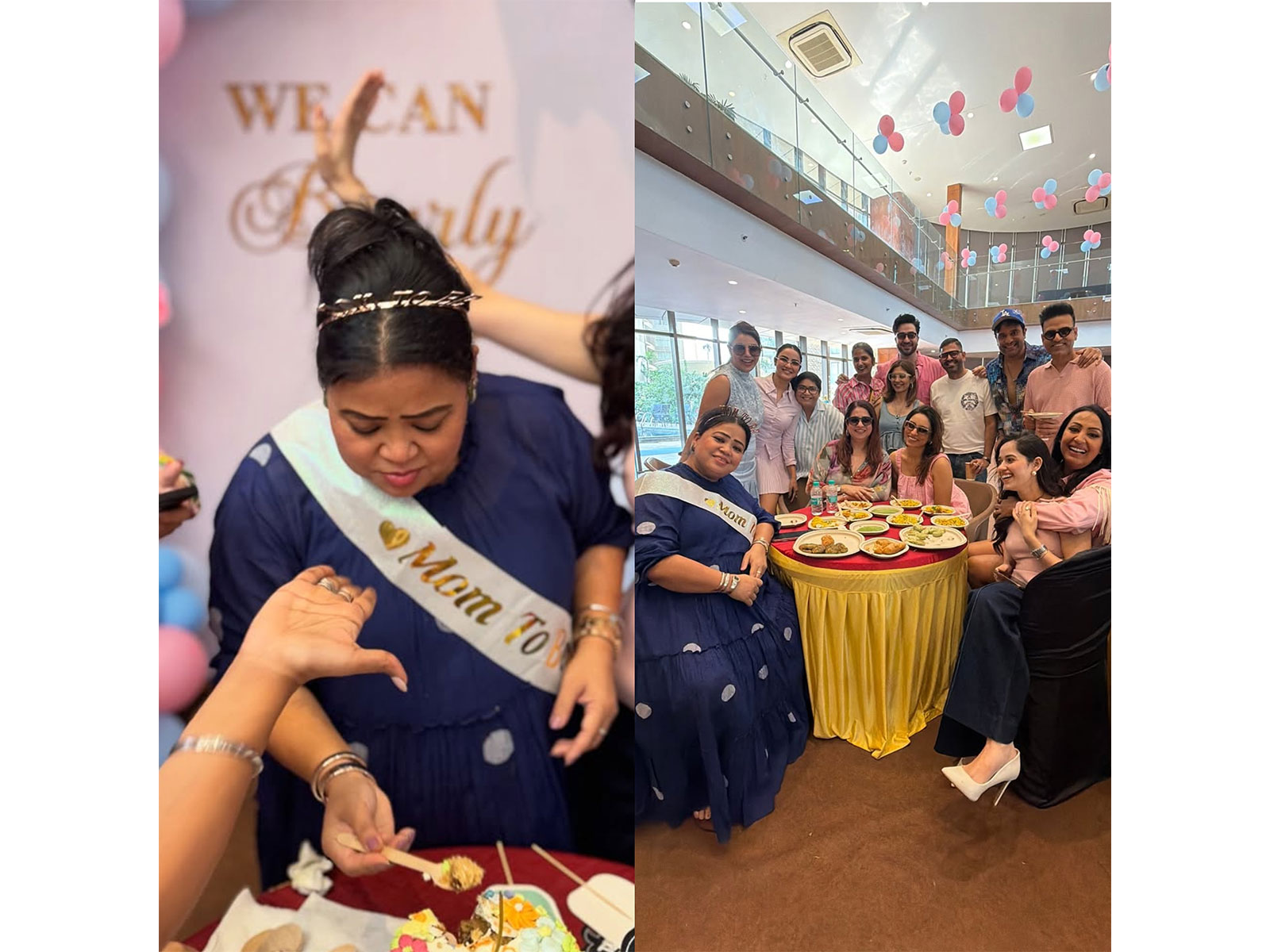 Bharti Singh's baby shower party (Photo/Instagram@jannatzubair29) Bharti Singh's baby shower party (Photo/Instagram@jannatzubair29)
