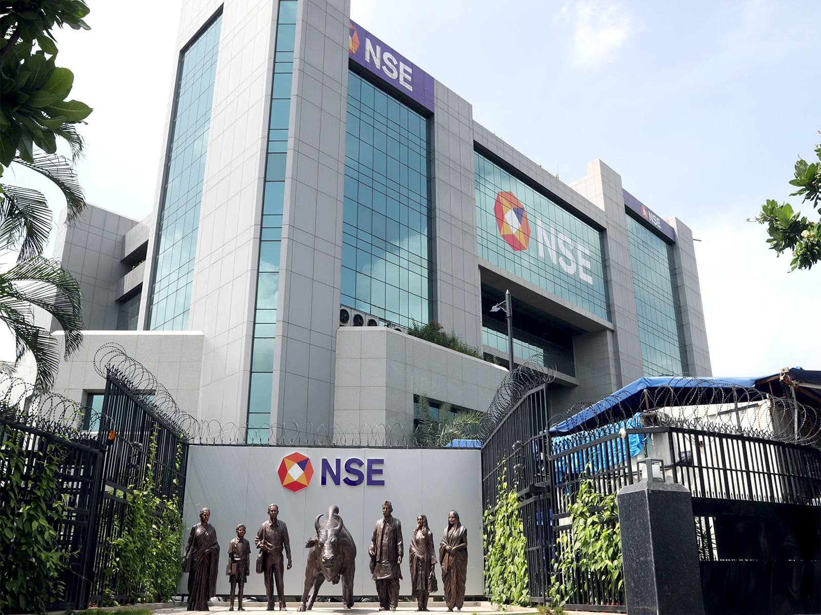National Stock Exchange building (File Photo/ANI)
