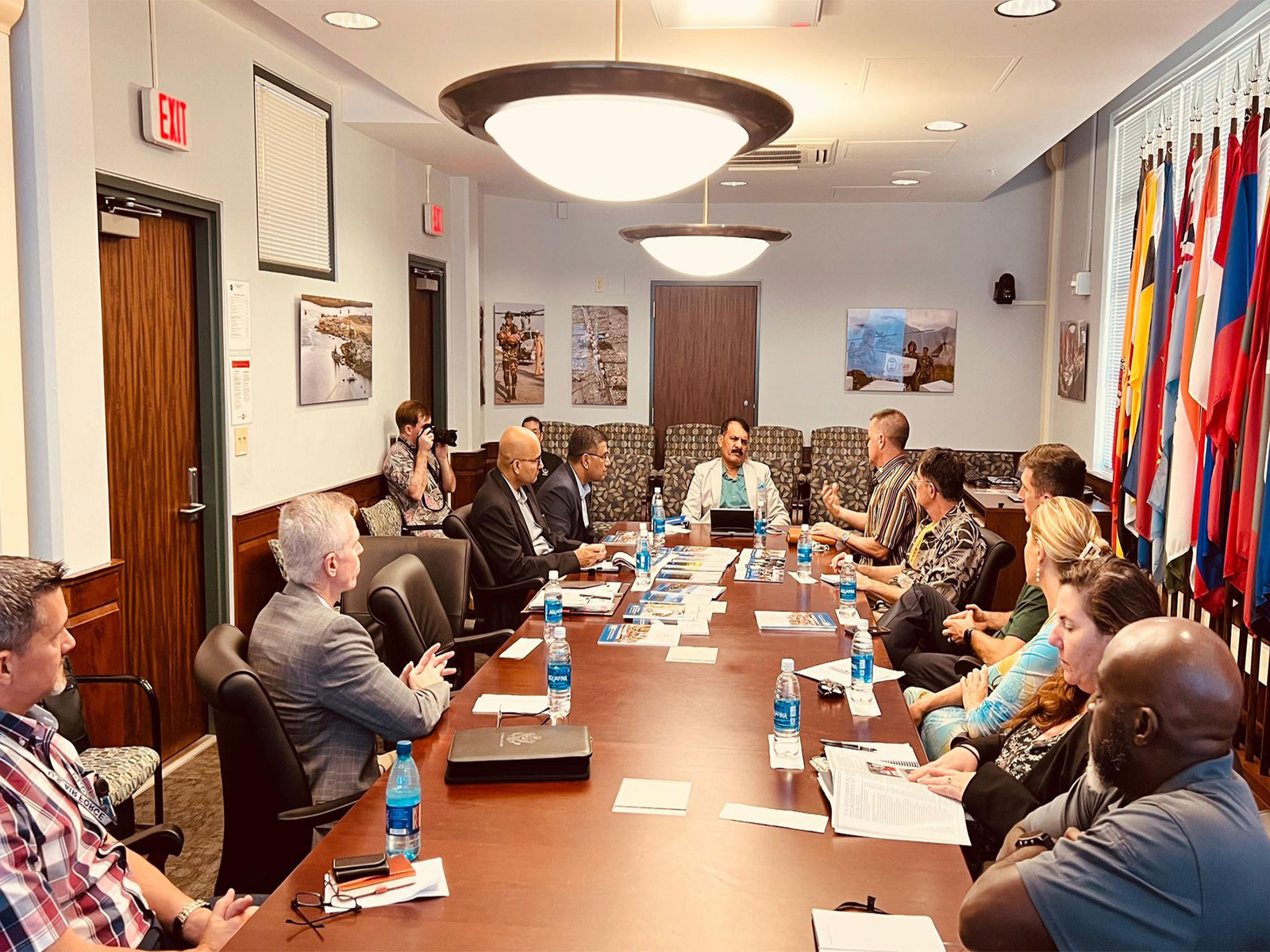 CNS Tripathi discusses disaster response cooperation with US during official visit (Photo/X/@indiannavy)