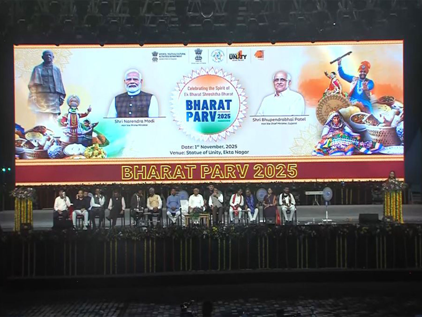 Visuals from Bharat Parv 2025 (Photo/ANI)