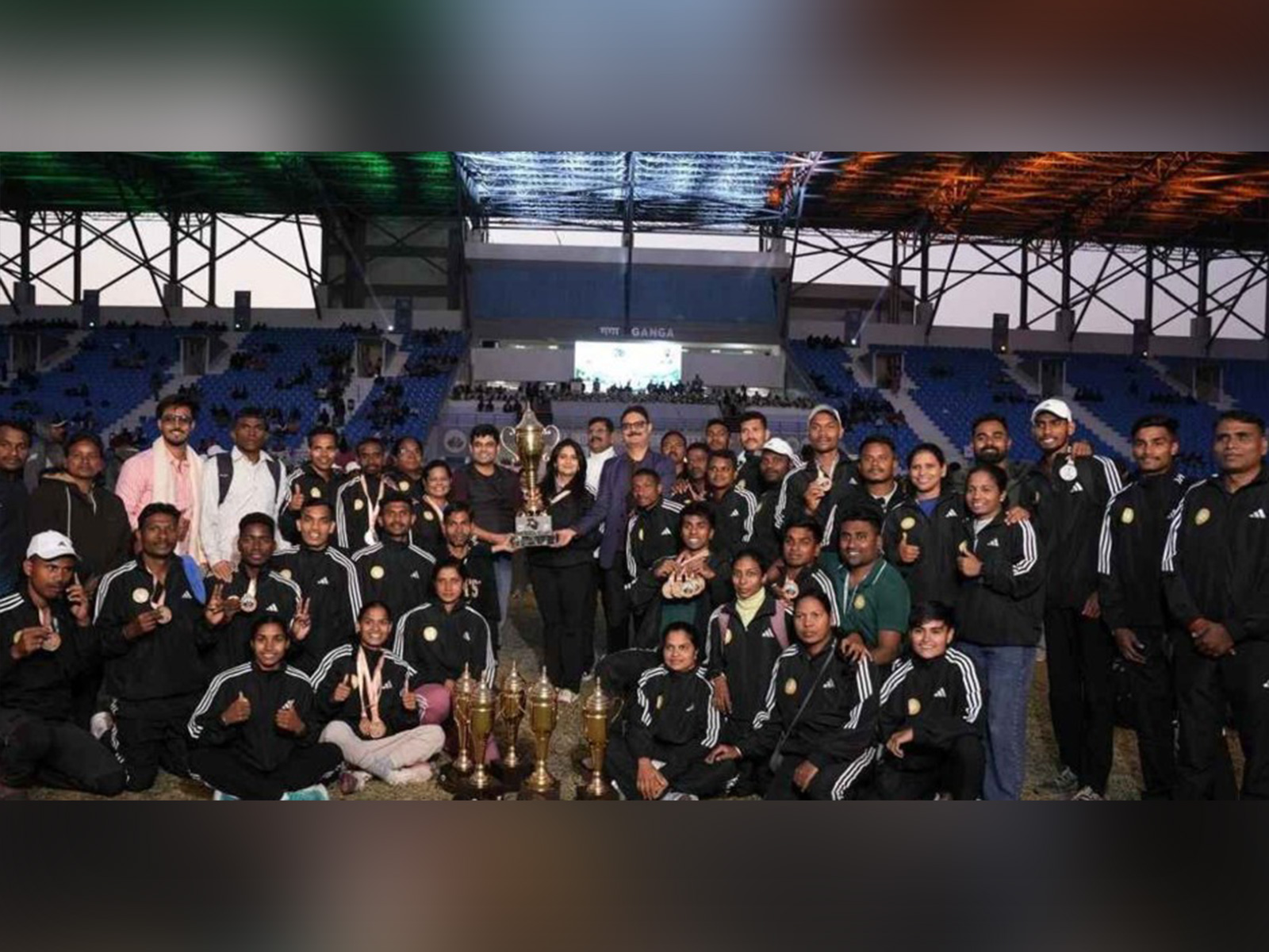Chhattisgarh team winning the title (Photo: Chhattisgarh CMO) 