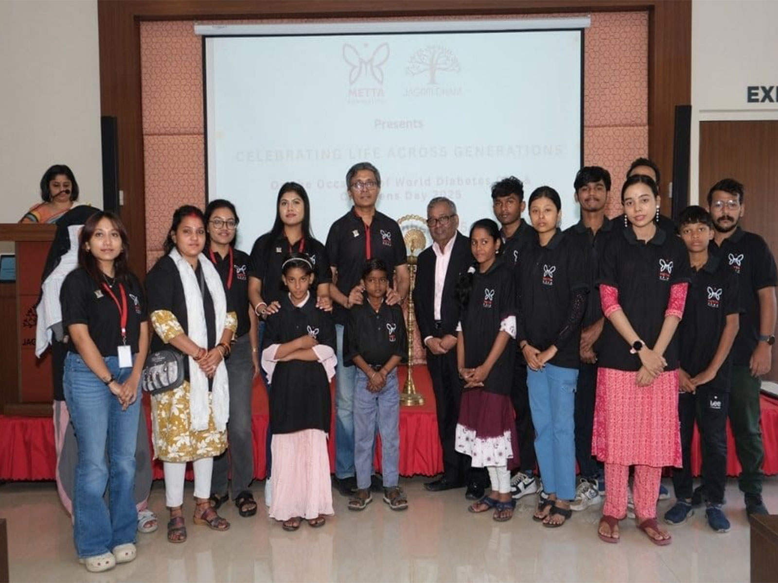 Metta (Dāna) Foundation Partners with Jagriti Dham for a Special World Diabetes Day Celebration