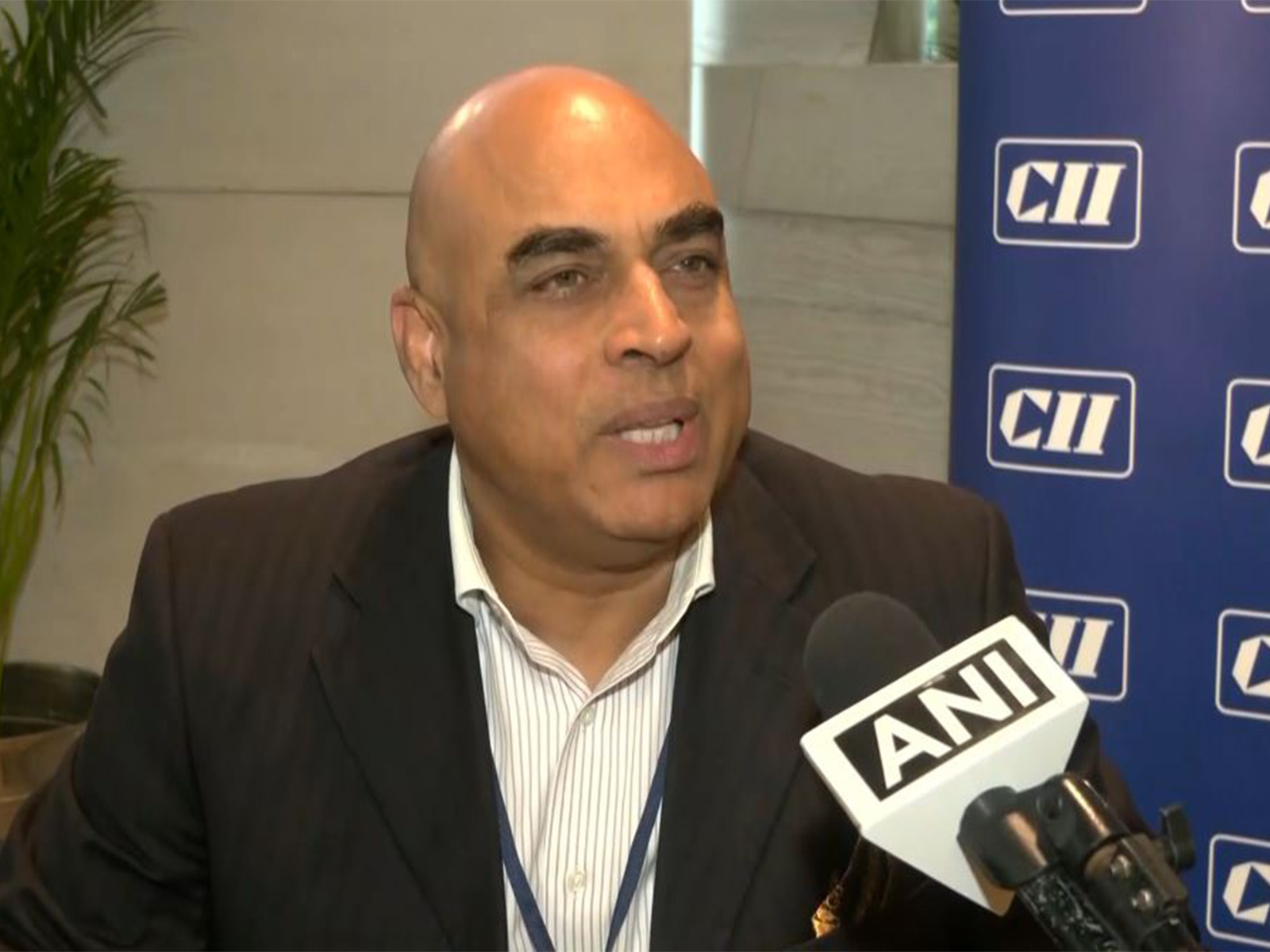 Vinod Sharma, Chairman, National Committee on Electronics Manufacturing, CII (Image: ANI)