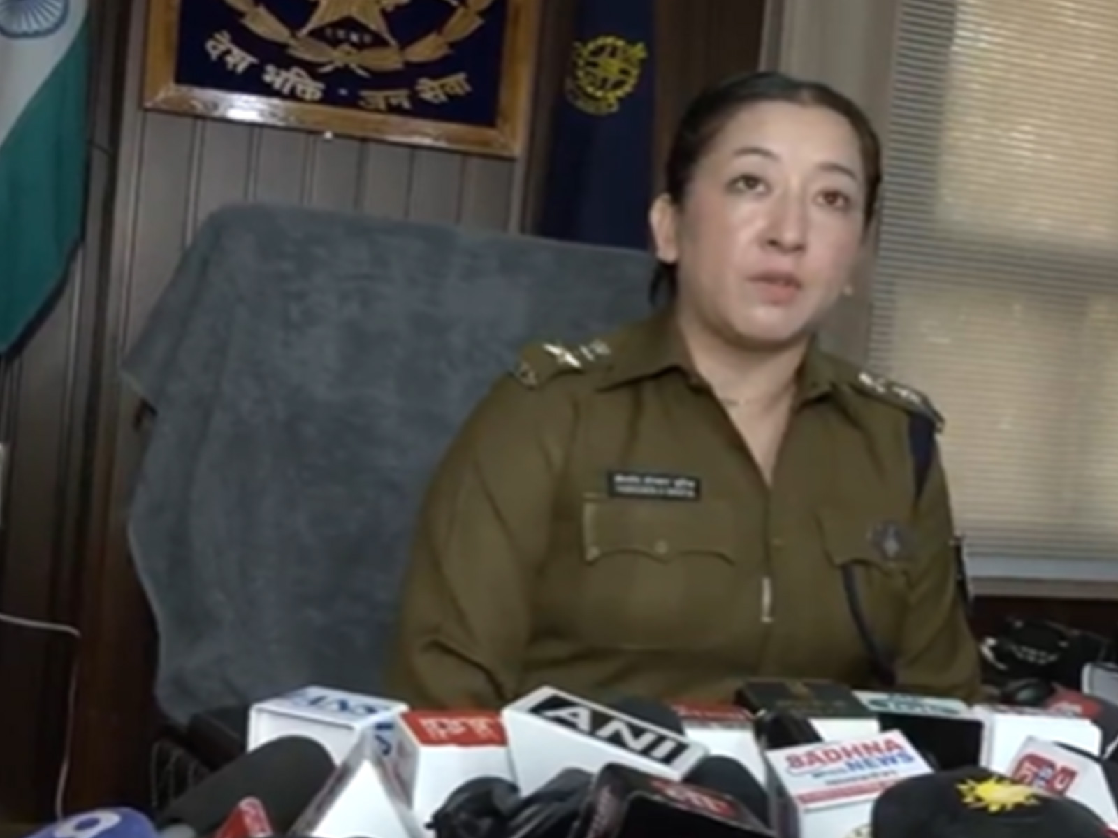 SP (Rural), Indore, Yangchen Dolkar Bhutia (Photo/ANI)