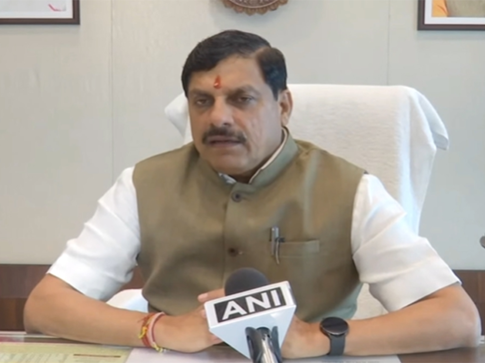 MP CM Mohan Yadav (File Photo/ANI)