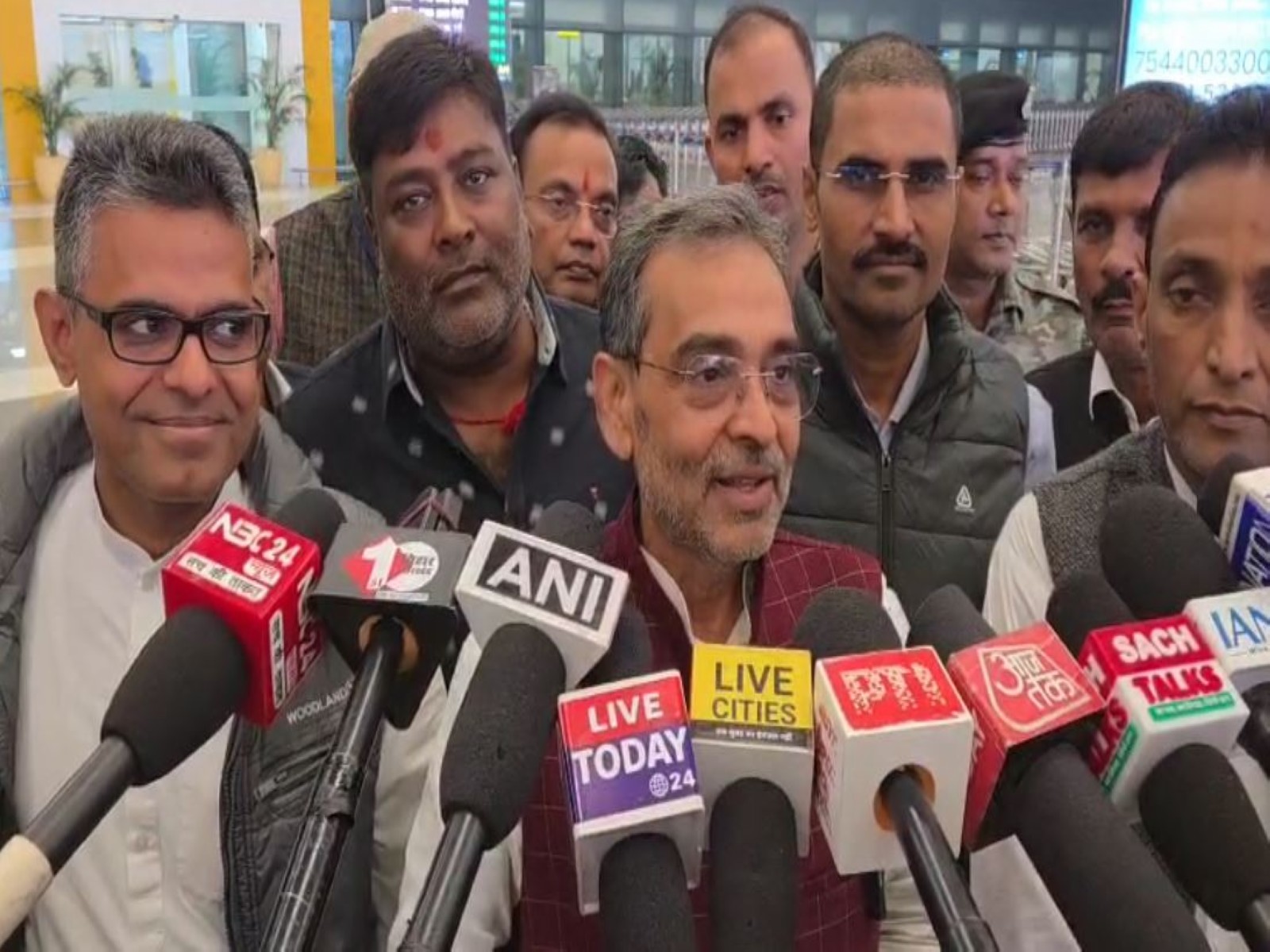 Rashtriya Lok Morcha chief Upendra Kushwaha (Photo/ANI)