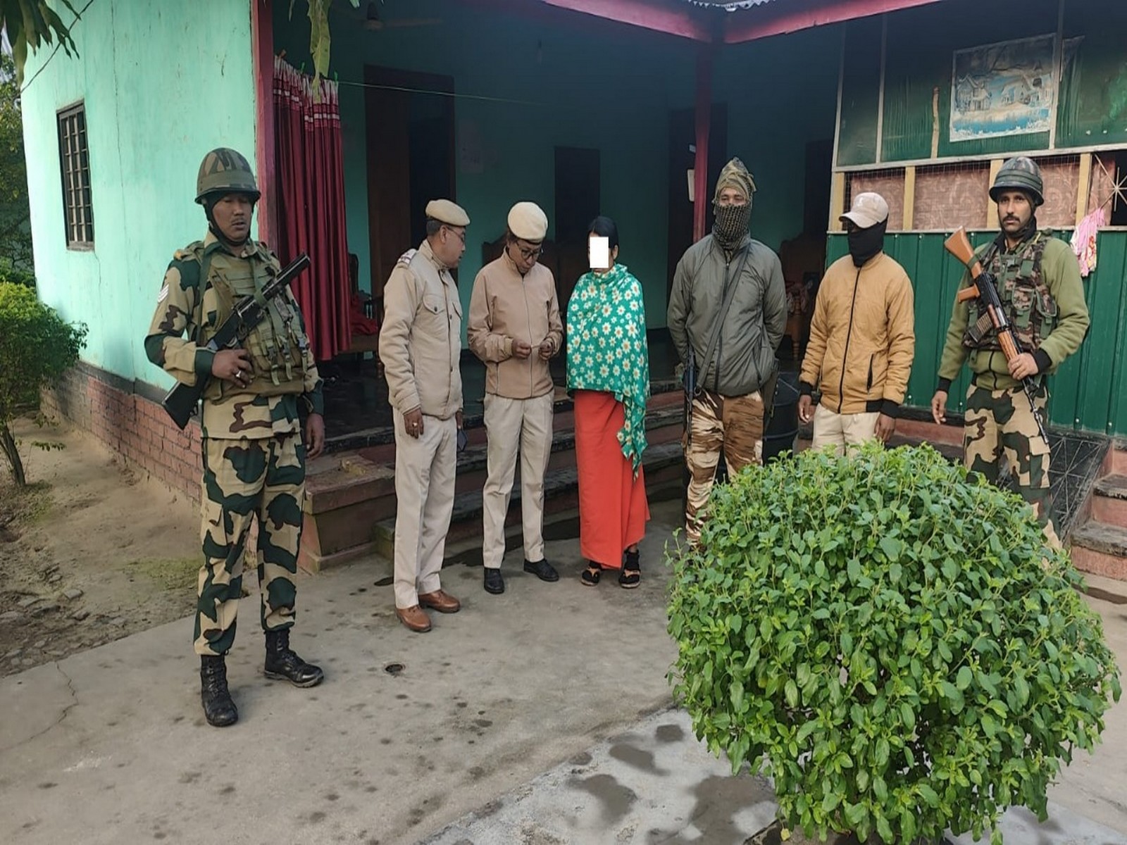 Visuals from the spot (Photo/X/@manipur_police)