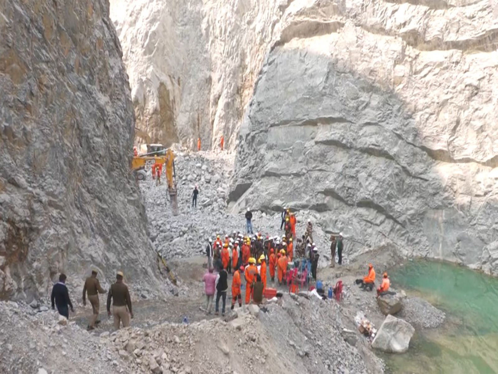 Visuals from the spot (Photo/ANI)