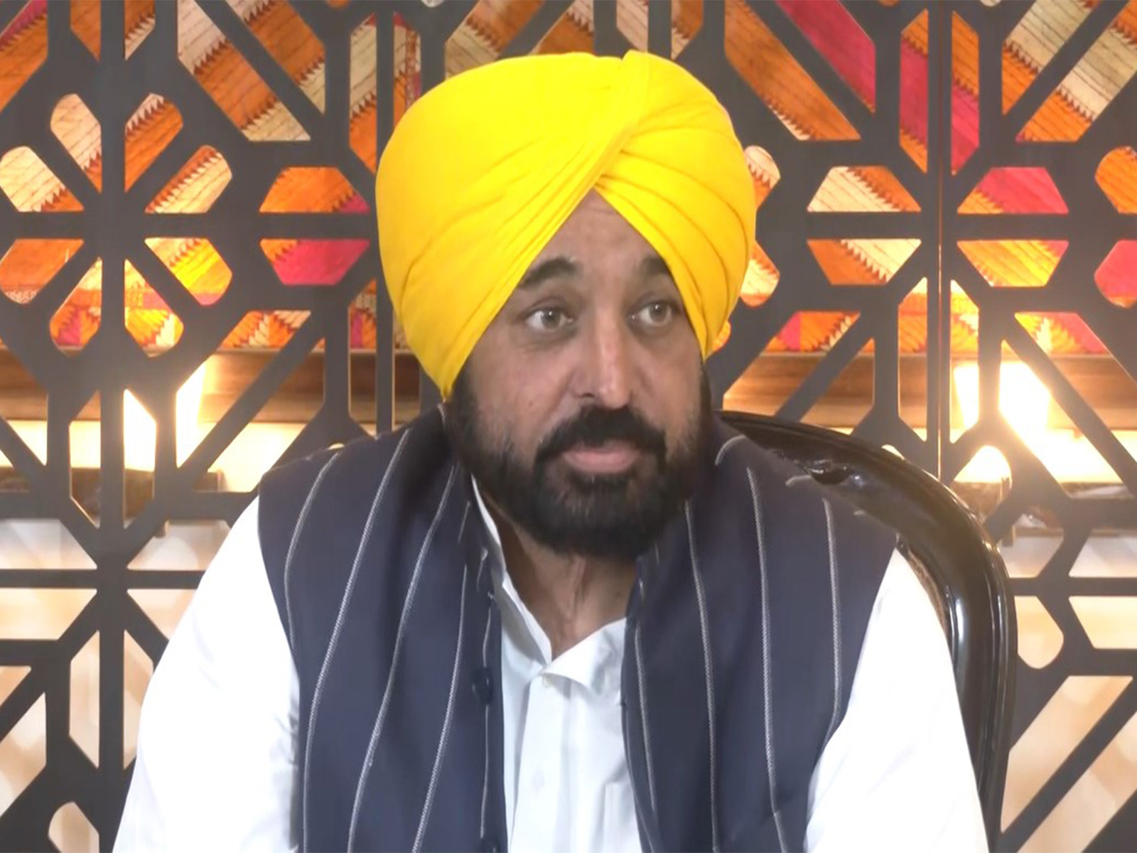 Punjab CM Bhagwant Mann (Photo/ANI)
