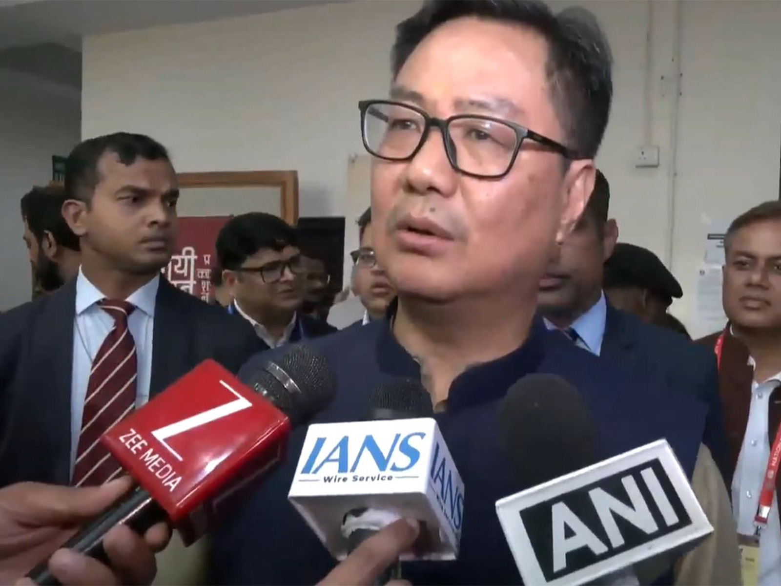 Union Parliamentary Affairs Minister Kiren Rijiju (Photo/ANI)