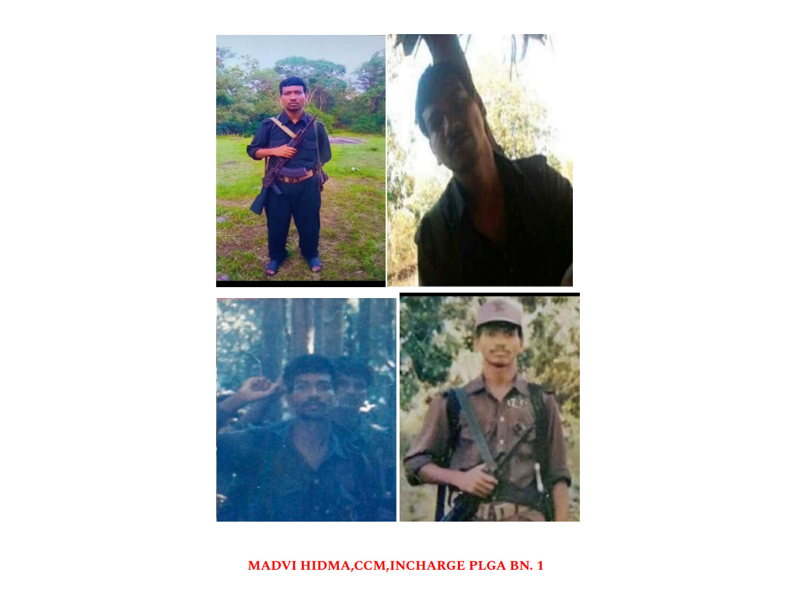 Top Naxal Commander Madvi Hidma (Photo/ChattisgarhPolice)
