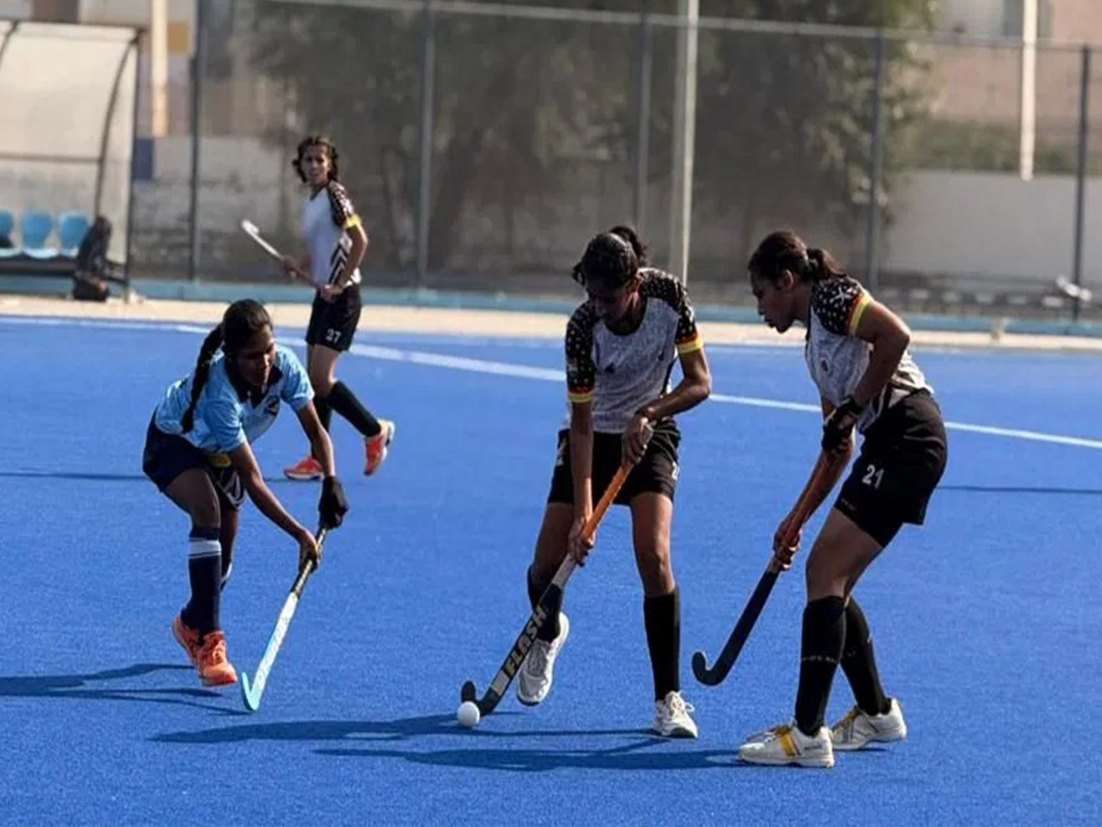 Players in action during the tournament (Photo: Hockey India) 