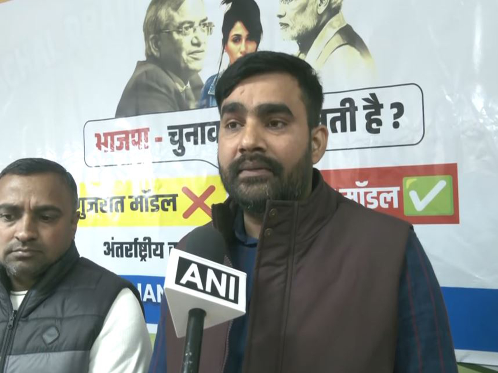 Himachal Pradesh Youth Congress in-charge, Shesh Narayan Ojha (Photo/ANI)