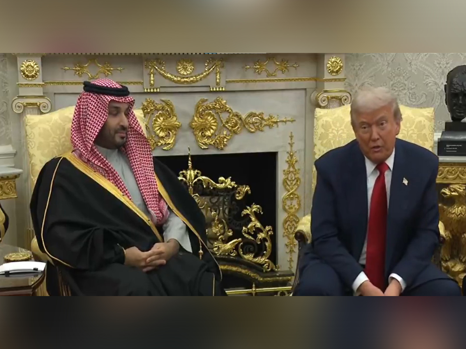US President Donald Trump during bilateral meeting with Saudi Crown Prince Mohammed bin Salman (Photo: White House) US President Donald Trump during bilateral meeting with Saudi Crown Prince Mohammed bin Salman (Photo: White House)
