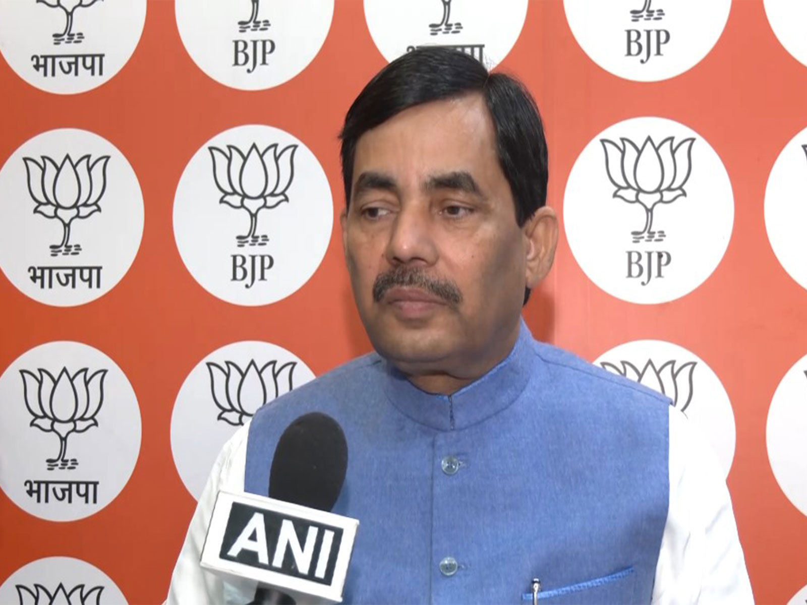 BJP leader Syed Shahnawaz Hussain (Photo/ANI)