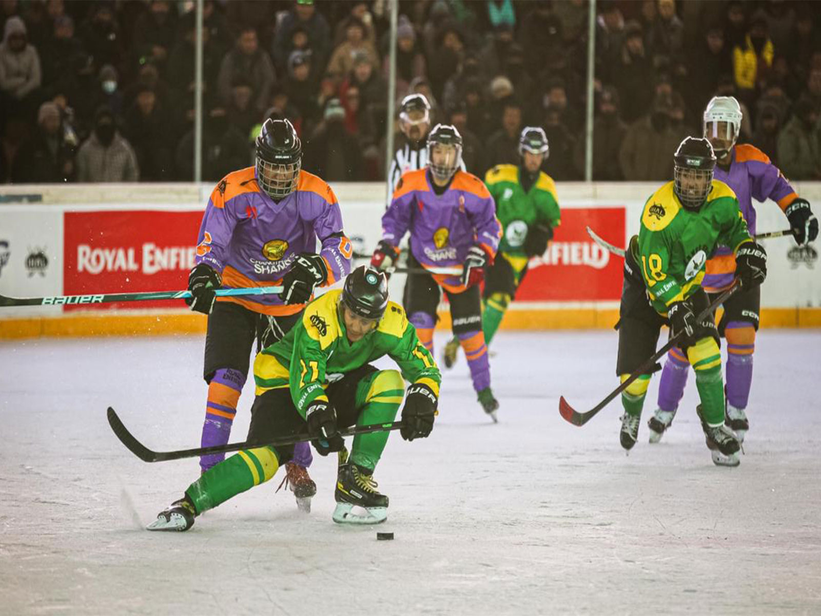 Ice Hockey season 3 has been announced. (Photo: Royal Enfield)