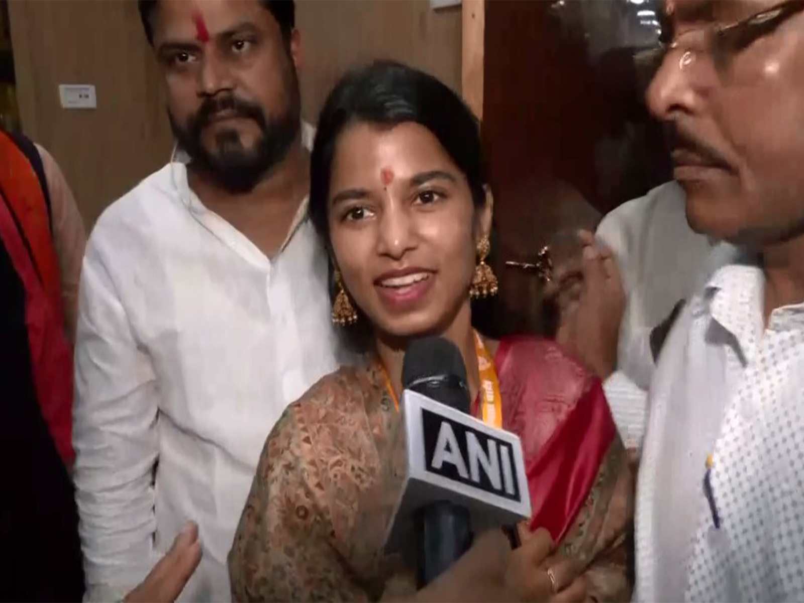 Maithili Thakur, Bihar's youngest MLA (Photo/ANI)