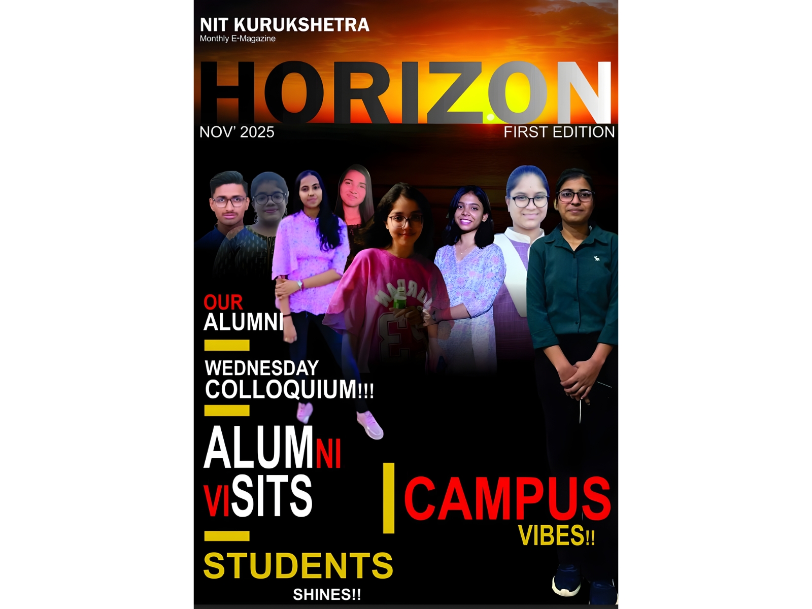 NIT Kurukshetra Launches Its First Monthly E-Magazine 'HORIZON' Under the Visionary Leadership of the Director