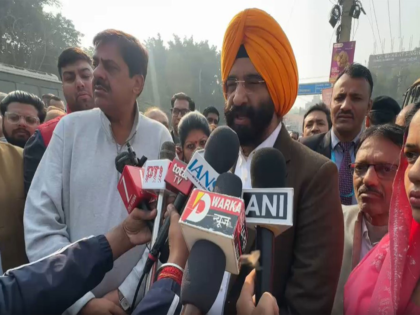 Delhi Minister Manjinder Singh Sirsa (Photo/ANI)