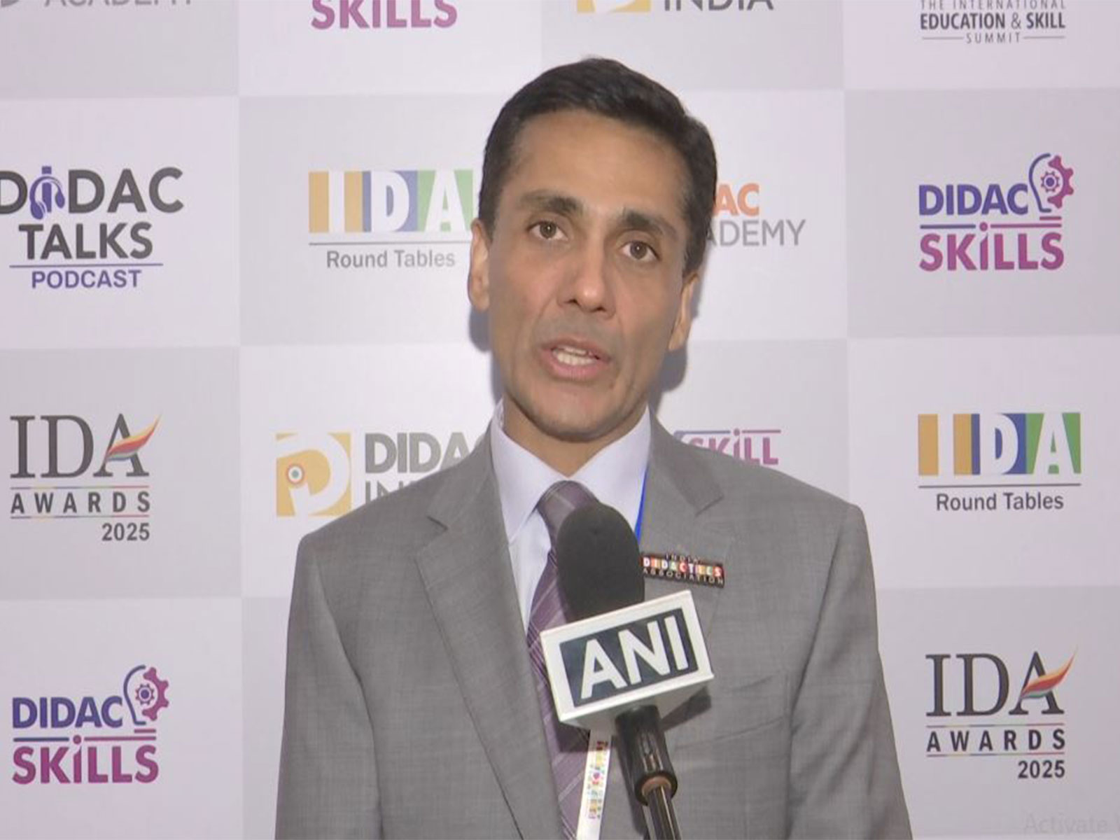 Aditya Gupta, CEO of the India Diadactics Association (Photo/ANI)