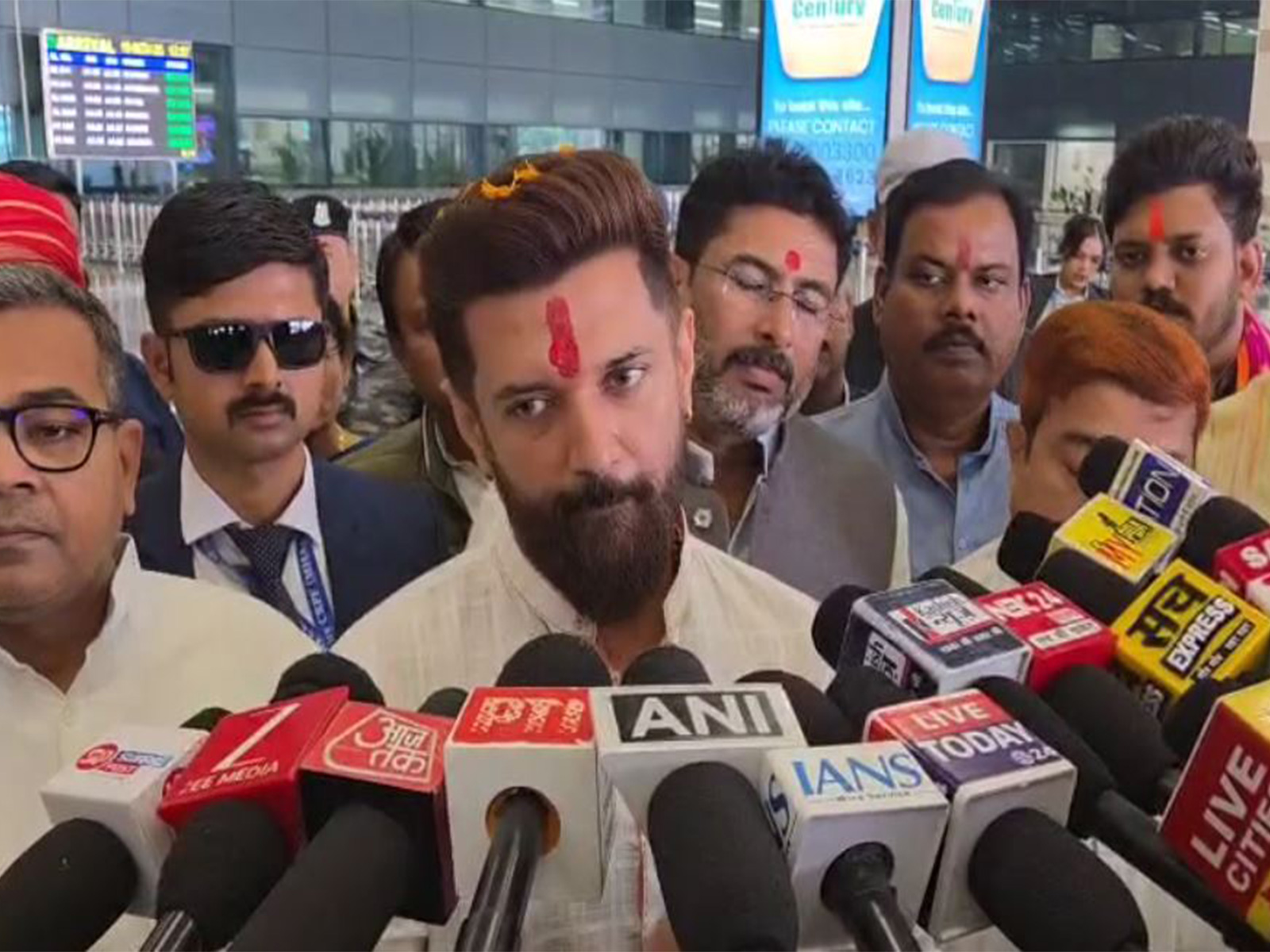 LJP (RV) president Chirag Paswan (Photo/ANI)