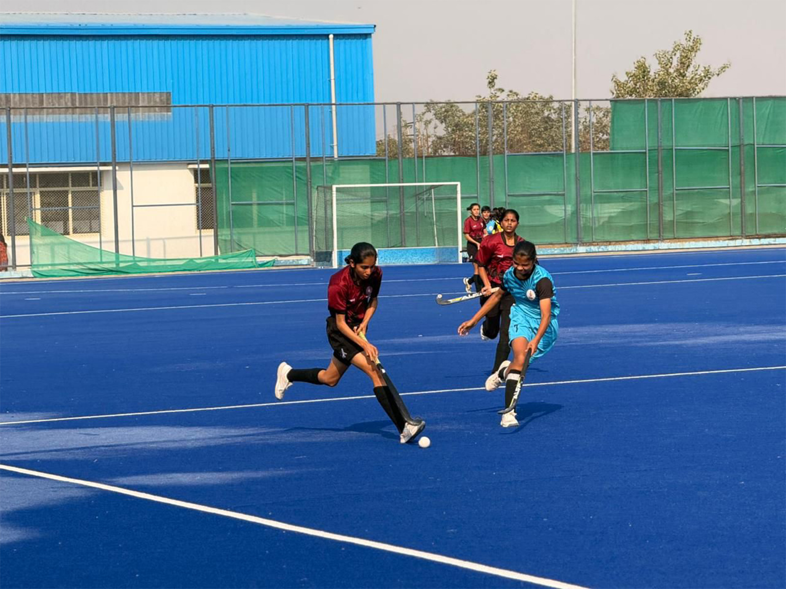 A visual from one of the matches. (Photo: Hockey India)