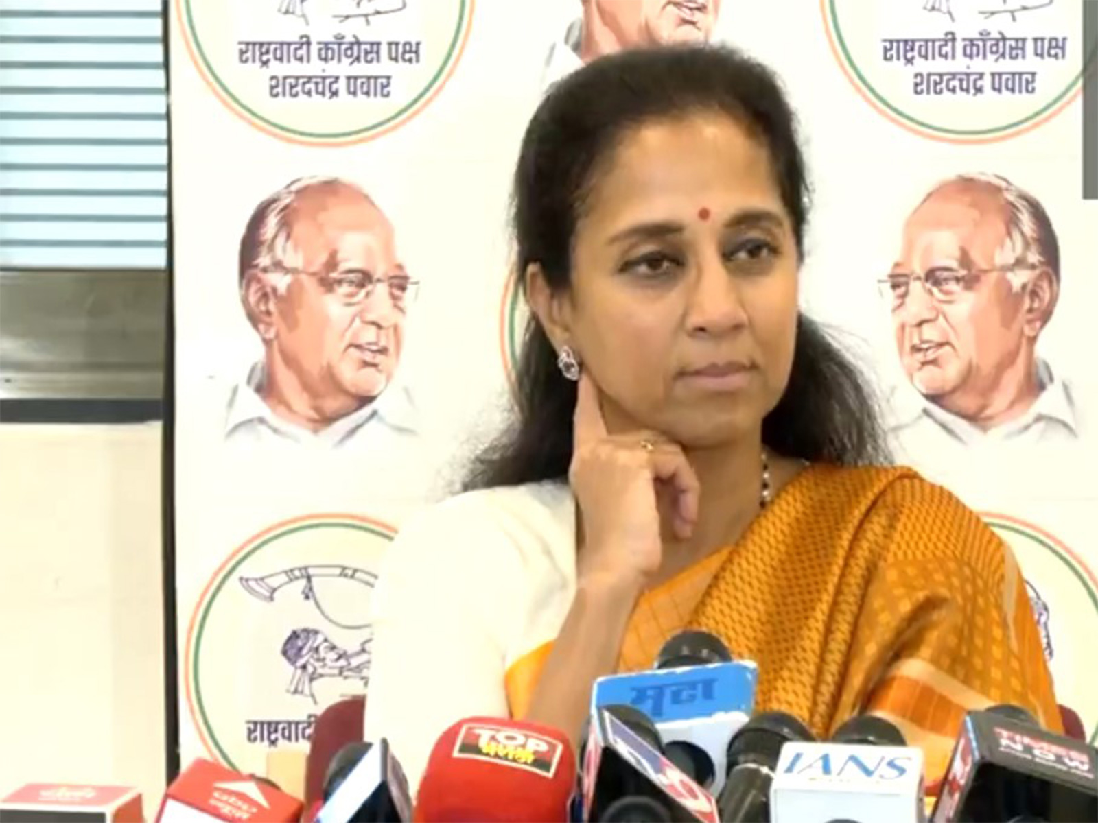 NCP-SCP MP Supriya Sule (Photo/ANI)