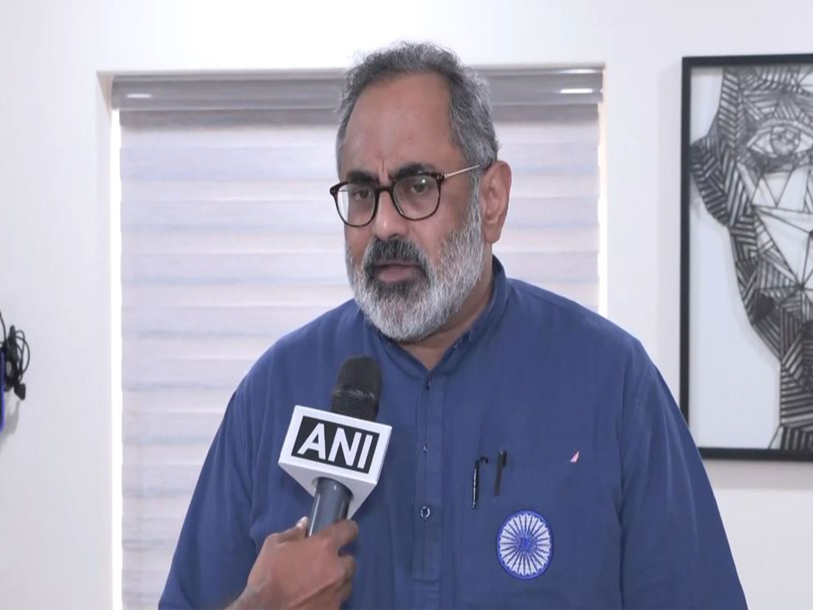 Kerala BJP chief Rajeev Chandrasekhar (Photo/ANI)