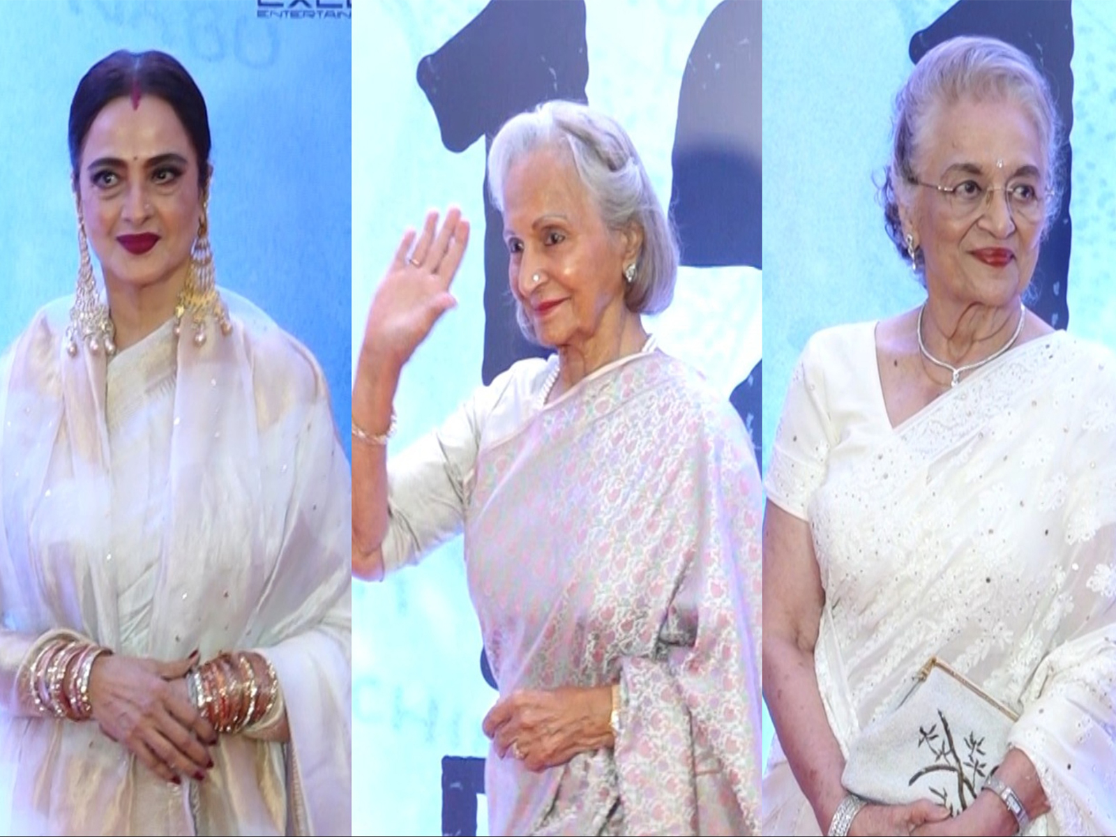 Rekha, Waheeda Rehman, Asha Parekh (Image source/ANI) 