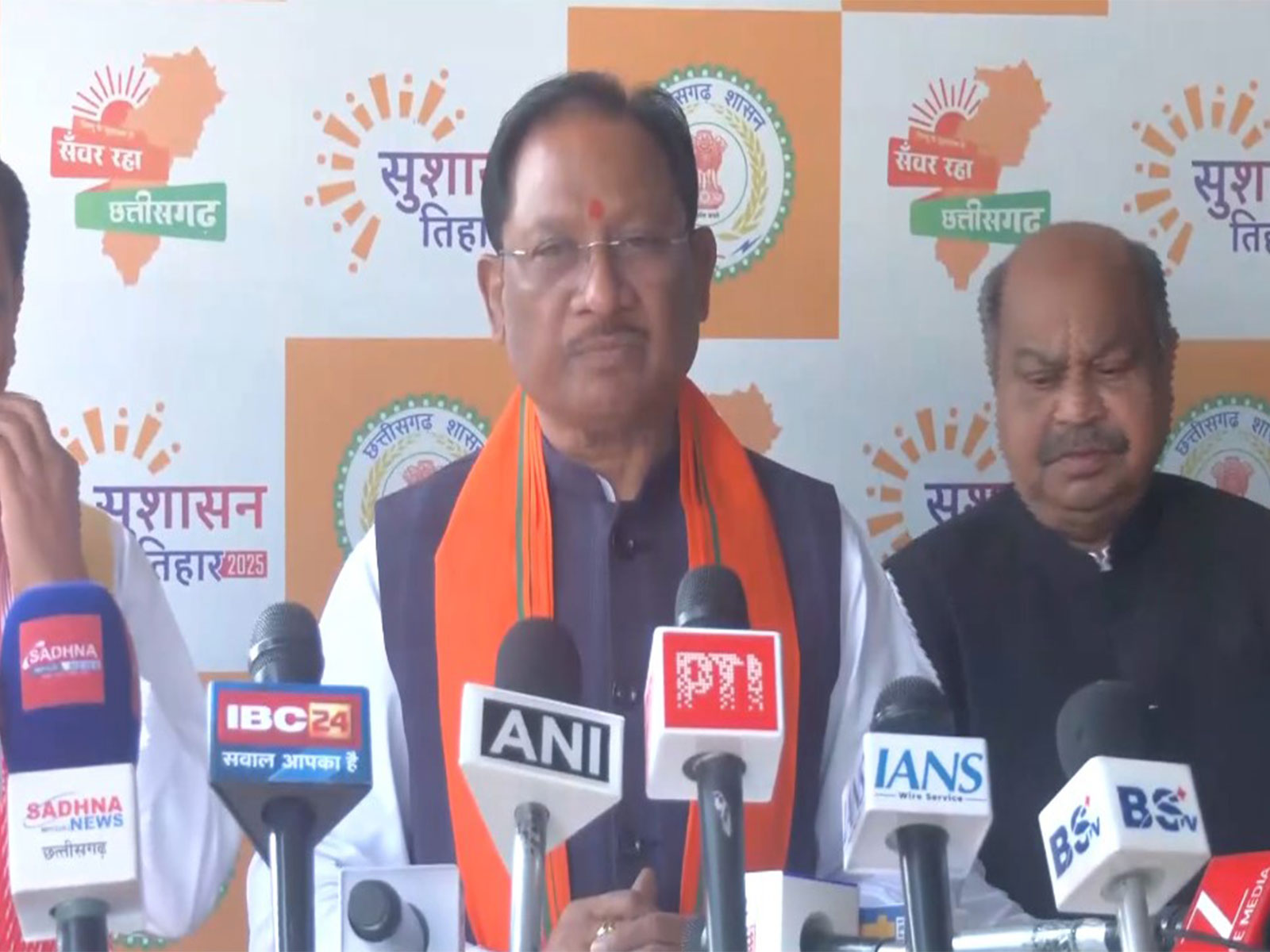 Chhattisgarh Chief Minister Vishnu Deo Sai (Photo/ANI)