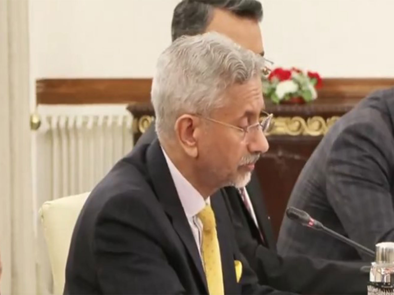 EAM Jaishankar speaking at the 6th India–Australia Foreign Ministers’ Framework Dialogue (Photo/ X@DrSJaishankar)