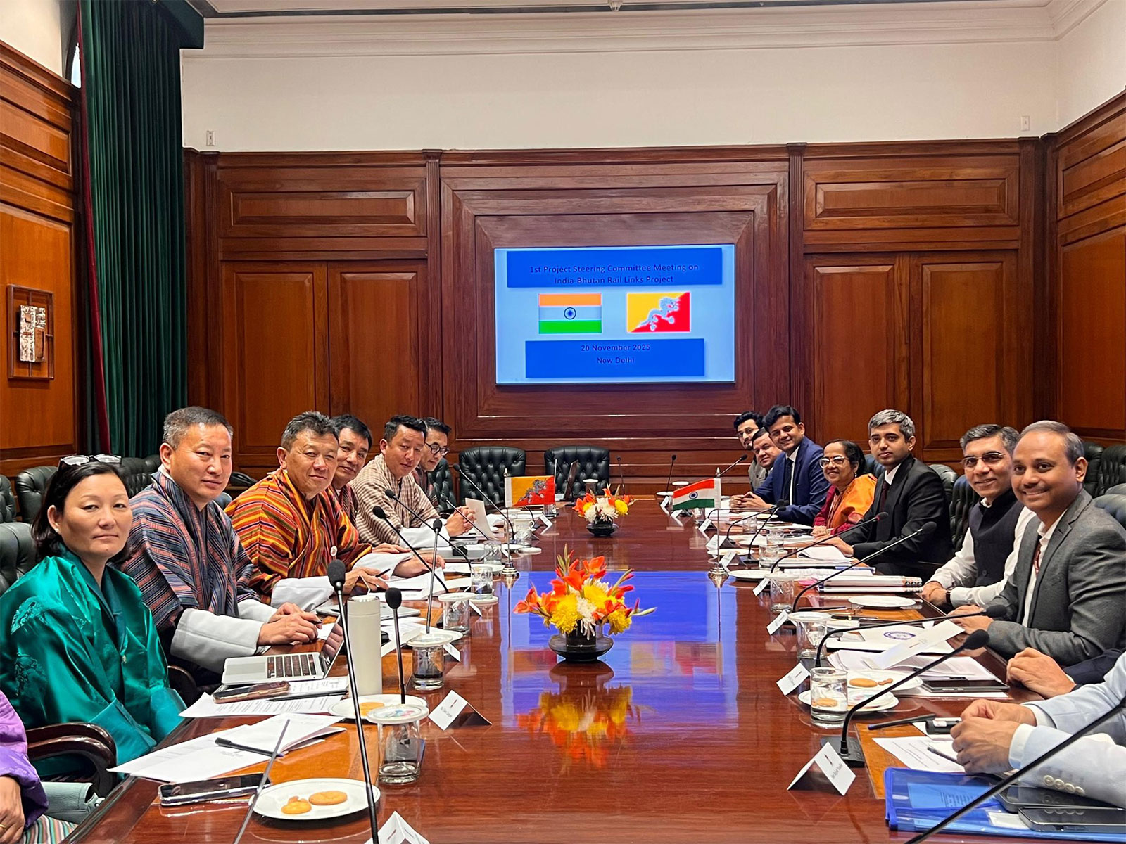 1st meeting of the Project Steering Committee on India Bhutan Rail Links (Photo/ X@MEAIndia) 1st meeting of the Project Steering Committee on India Bhutan Rail Links (Photo/ X@MEAIndia)