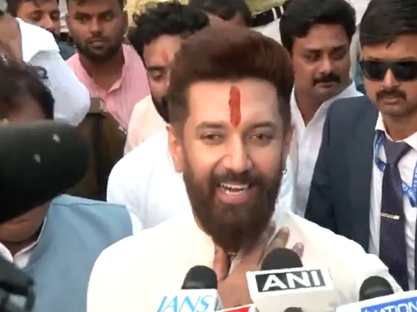 Union Minister and LJP (RV) Chirag Paswan (Photo/ANI)