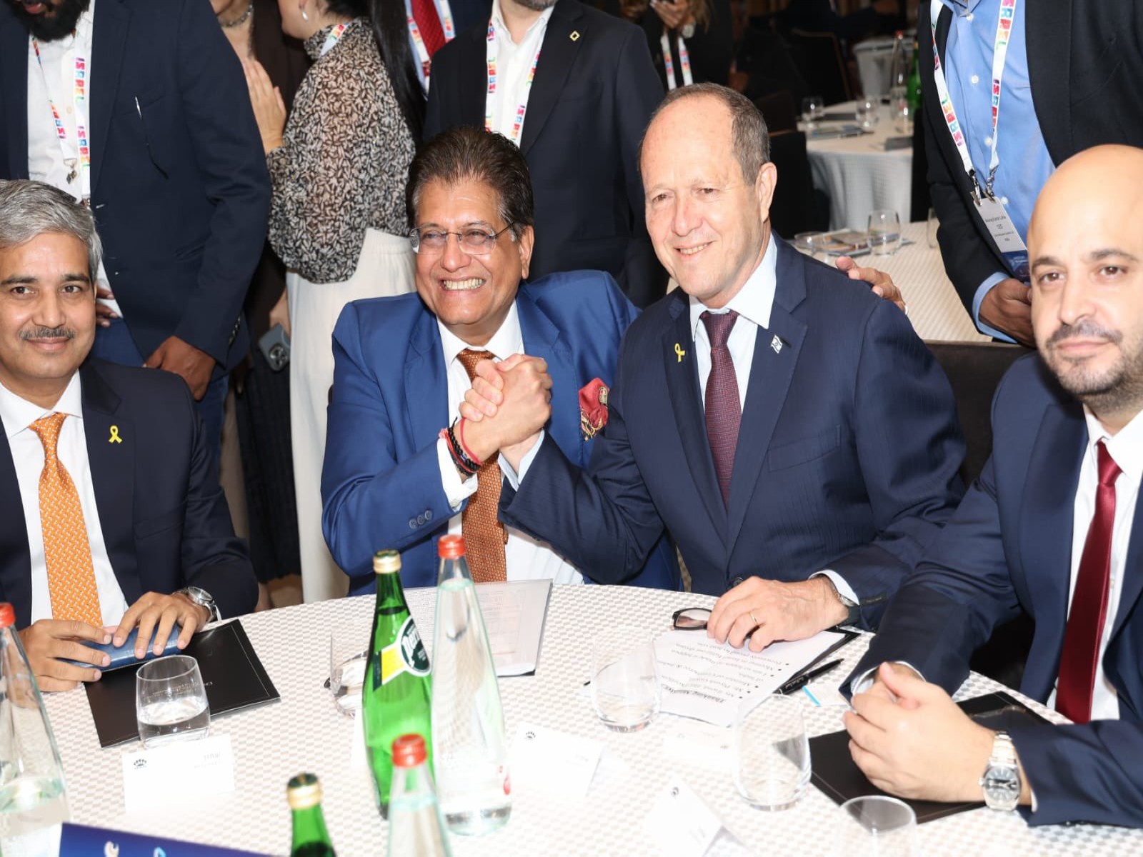 Union Minister of Commerce and Industry, Piyush Goyal during a visit to Israel (Photo: X@PiyushGoyal)