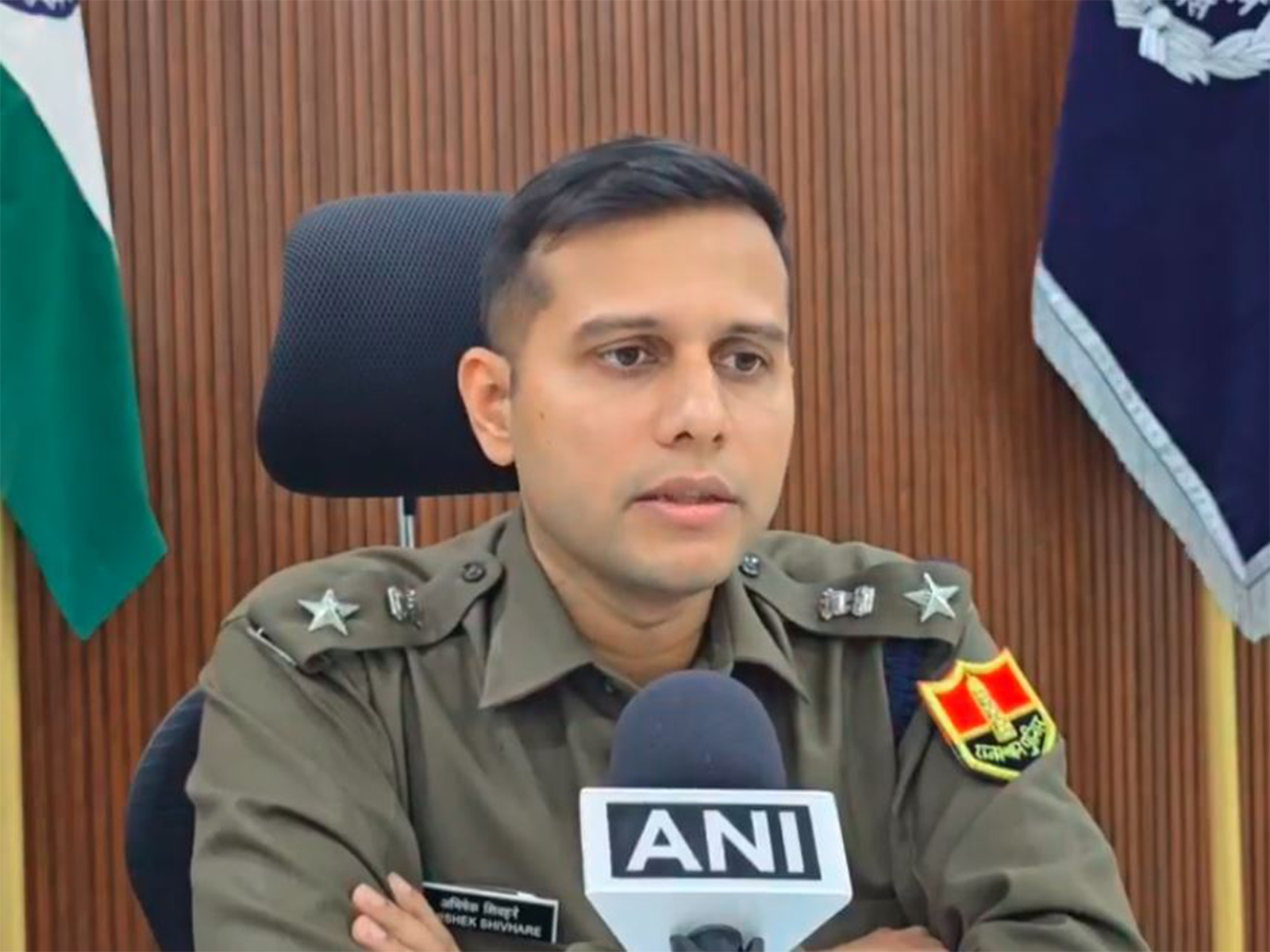 Jaisalmer SP Abhishek Shivhare (Photo/ANI)