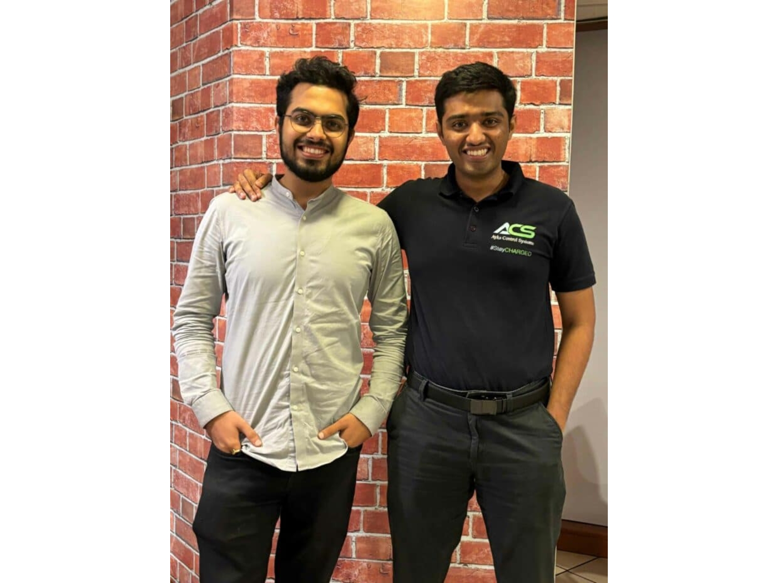 ACS Energy Founders Mihir Bhanushali (left) & Jash Sheth (right)