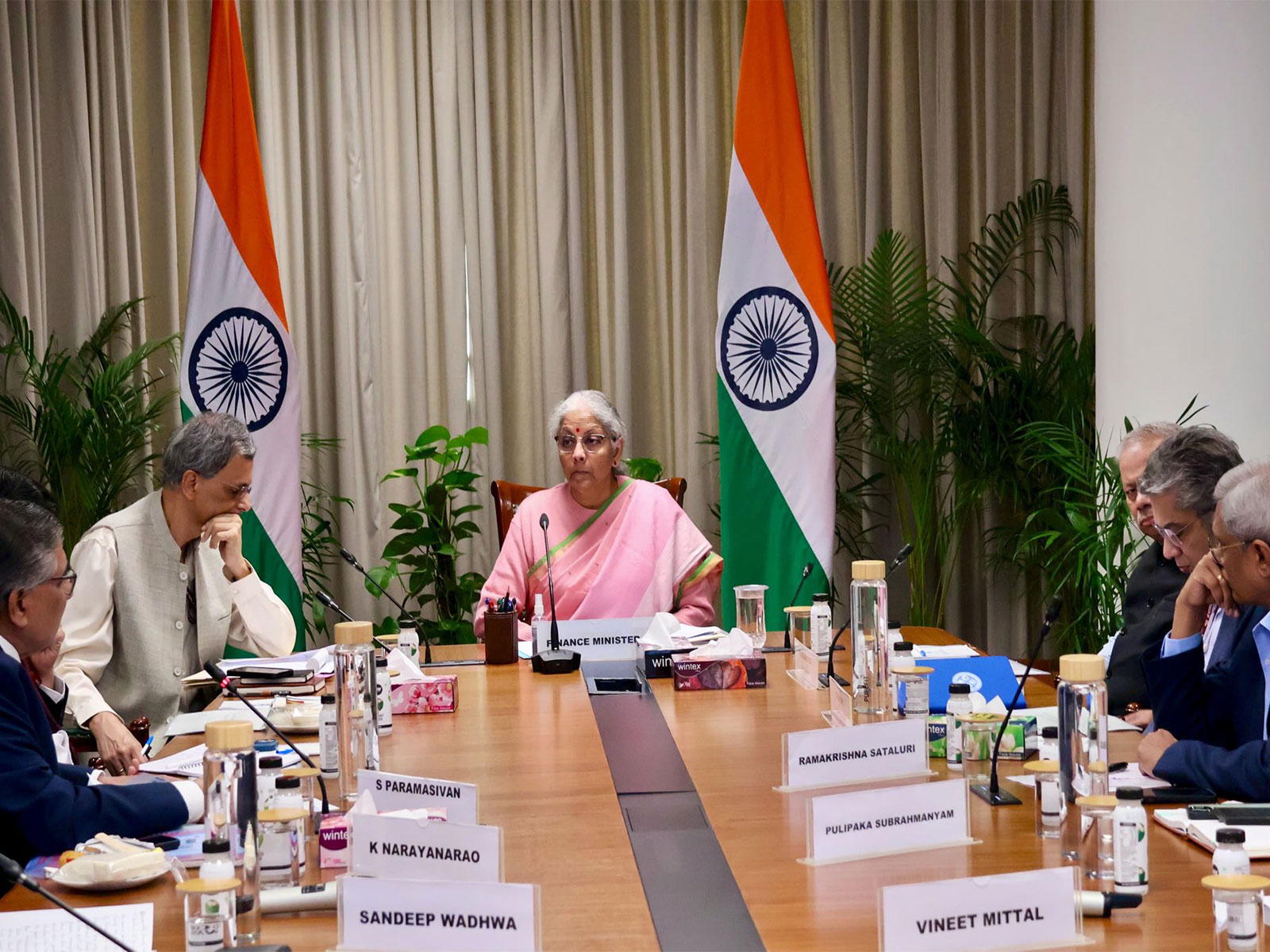 Finance Minister Nirmala Sitharaman (Photo/@FinMinIndia)
