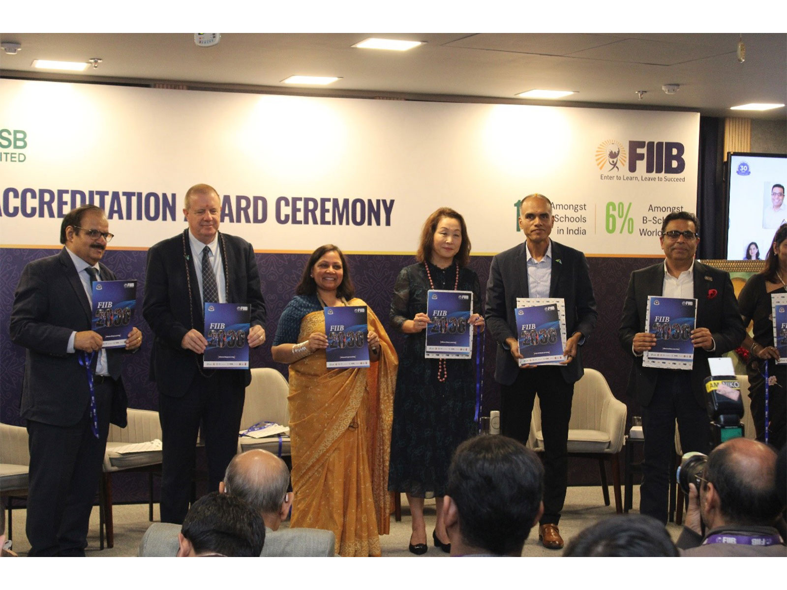AACSB Panel Confers Accreditation at FIIB Campus, Marking a Milestone for Delhi’s Leading City B-School