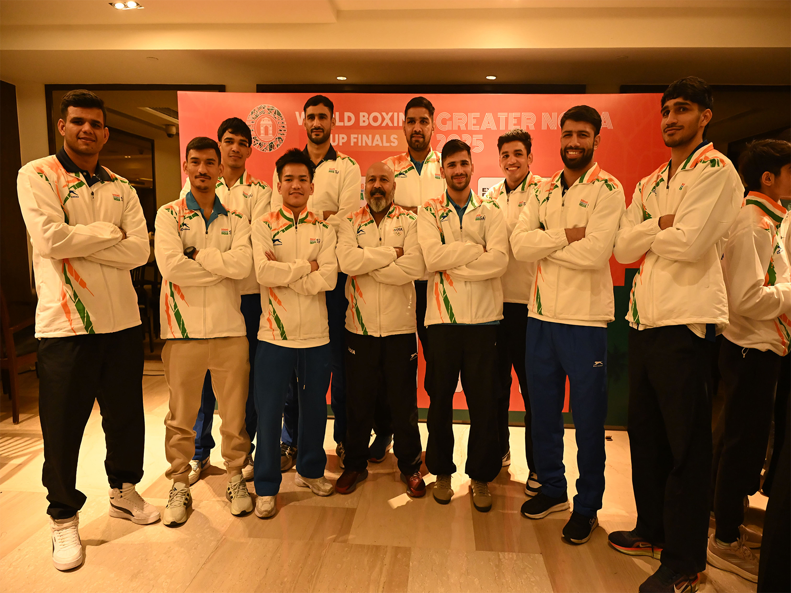 Boxing team with the coach (Photo:ANI)