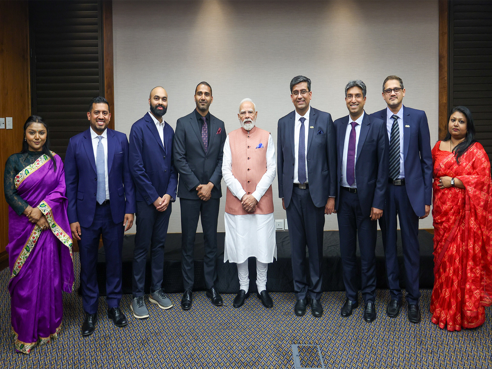 PM Modi meets Indian-origin tech entrepreneurs (Photo: @narendramodi/X) PM Modi meets Indian-origin tech entrepreneurs (Photo: @narendramodi/X)
