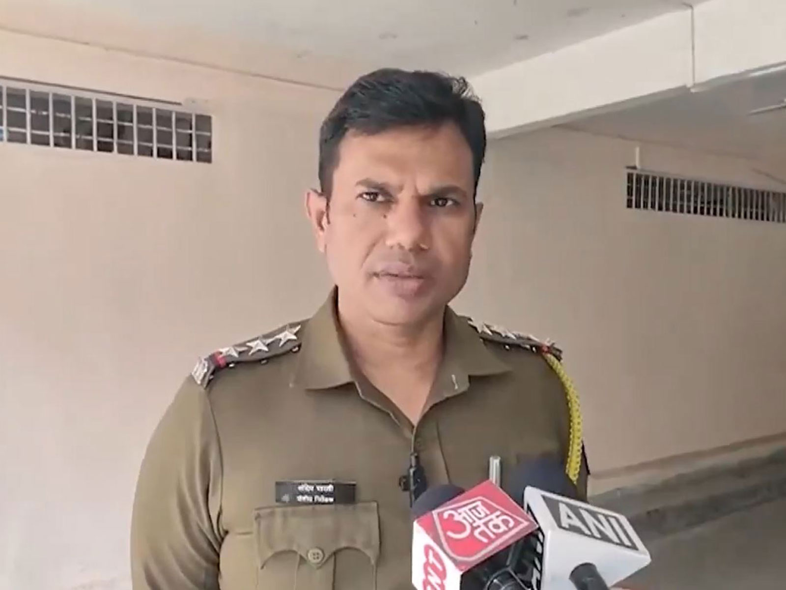 Maharashtra's Jalna Sadar Police Inspector Sandeep Bharti (Photo/ANI)