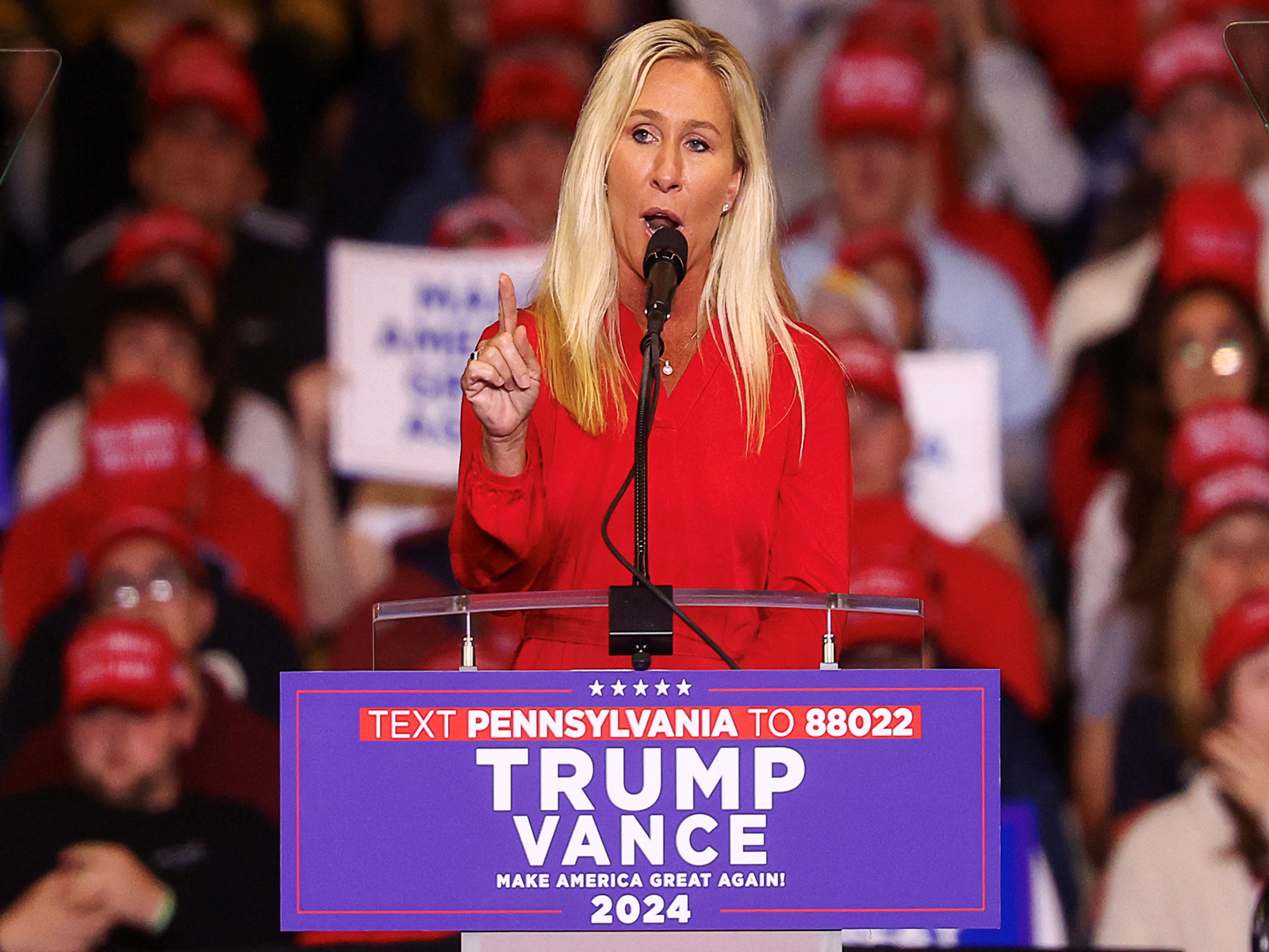 Marjorie Taylor Greene (Photo/Reuters)