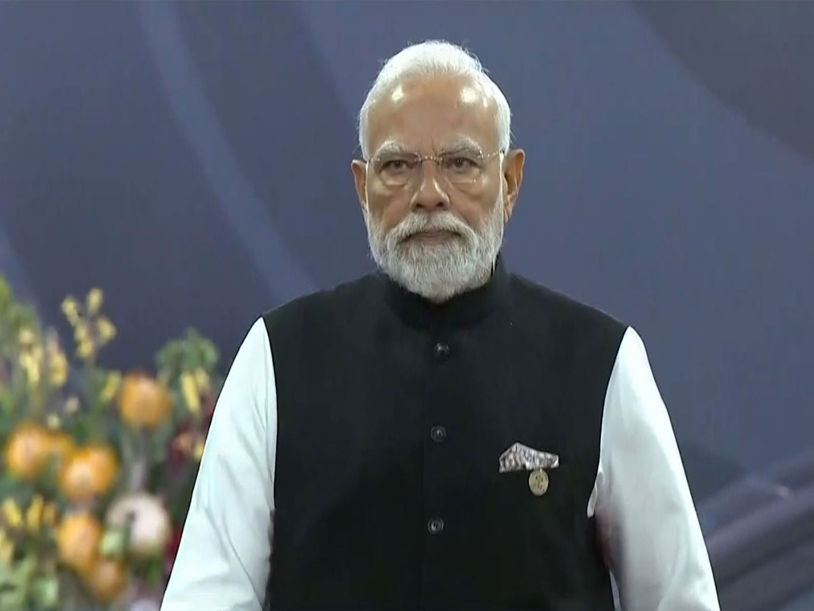 Prime Minister Narendra Modi arrives at the G-20 Summit venue in Johannesburg. (Photo/ANI)