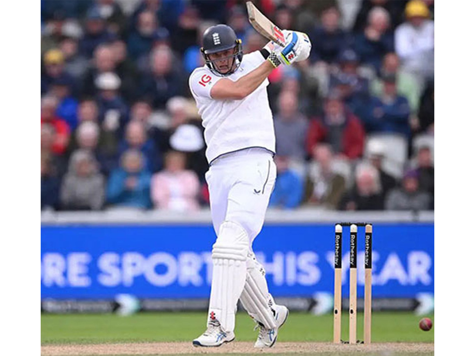 Jamie Smith. (Photo: @BarmyArmy X)