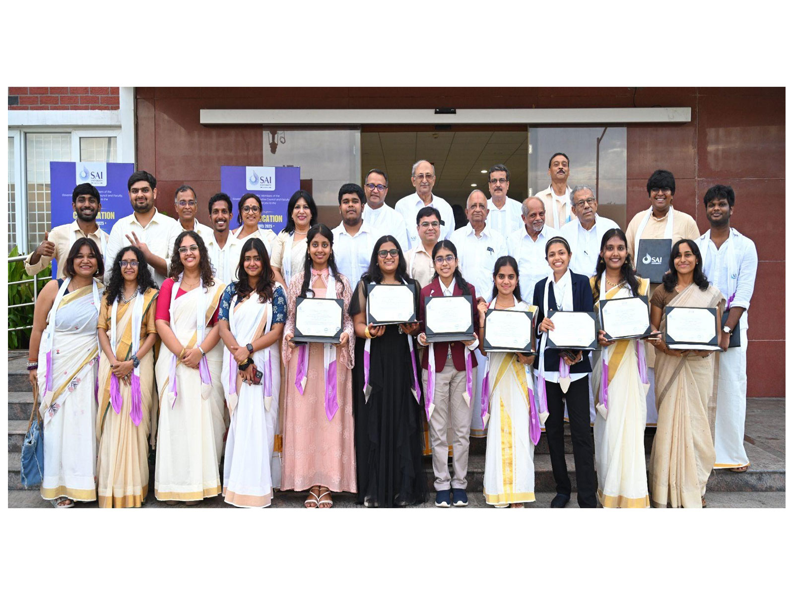 Sai University Hosts 2025 Convocation in Traditional Dress, Celebrating Academic and Cultural Excellence