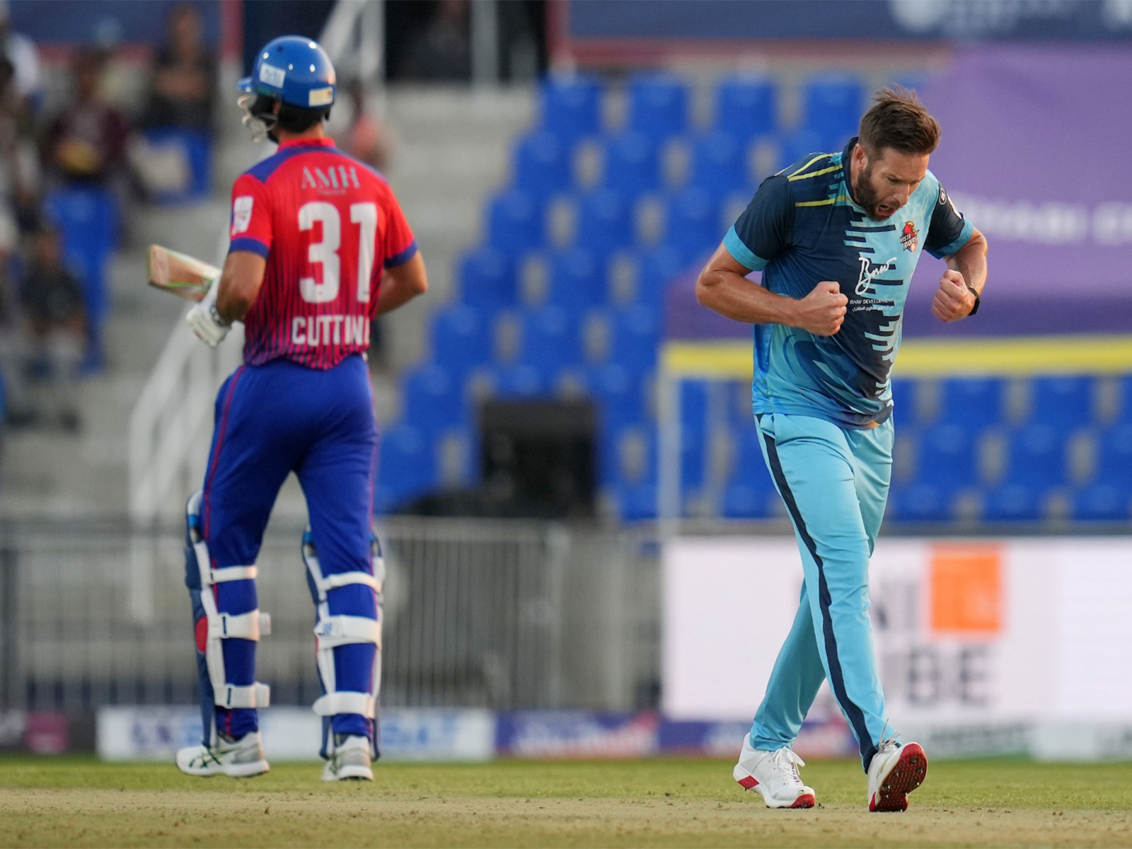 Players in action during Abu Dhabi T10 league. (Photo/Abu Dhabi T10)