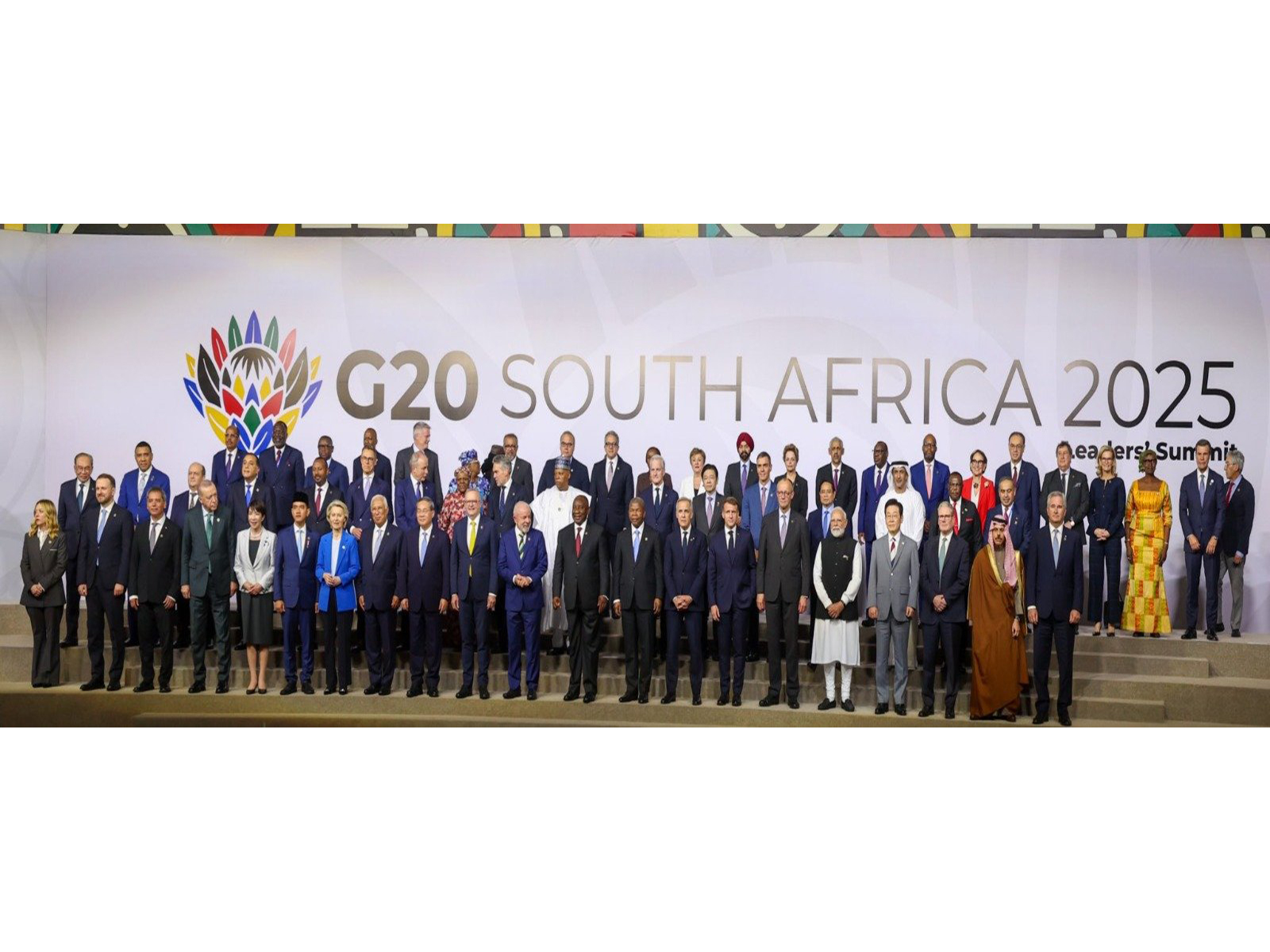 Prime Minister Narendra Modi poses with fellow G20 leaders at the Johannesburg Summit. (Photo: X/@narendramodi) Prime Minister Narendra Modi poses with fellow G20 leaders at the Johannesburg Summit. (Photo: X/@narendramodi)