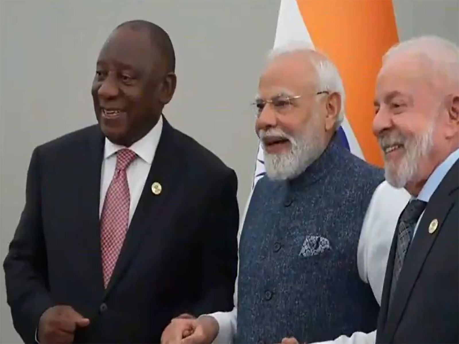 PM Modi attends India-Brazil-South Africa Leaders’ Meeting  (Photo/ANI)