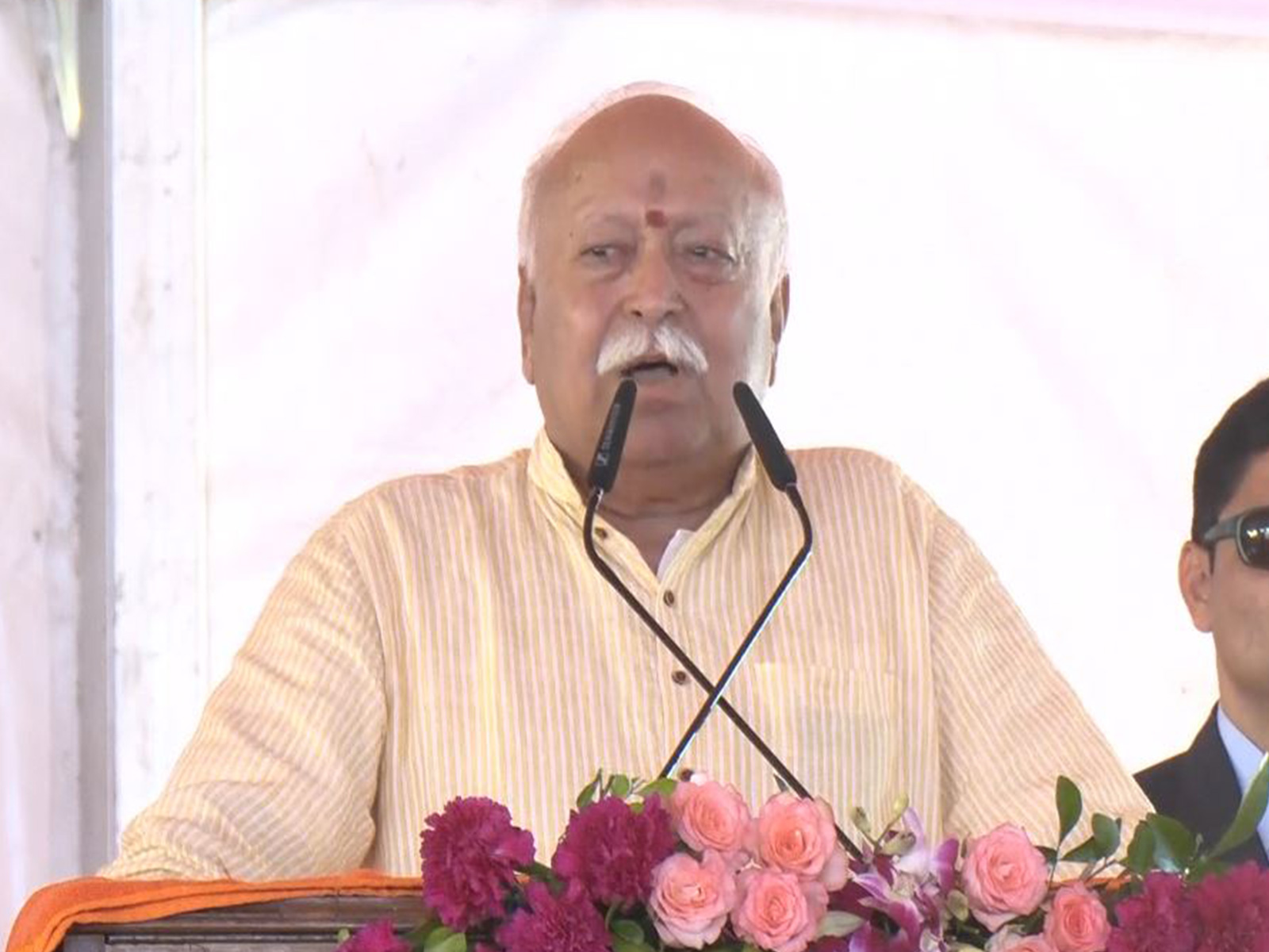 RSS Chief Mohan Bhagwat (Photo/ANI)